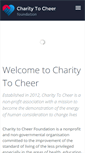 Mobile Screenshot of charitytocheer.org